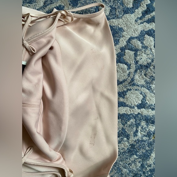 CALI SATIN CHARMEUSE MIDI DRESS ANTHROPOLOGIE - Picture 5 of 6